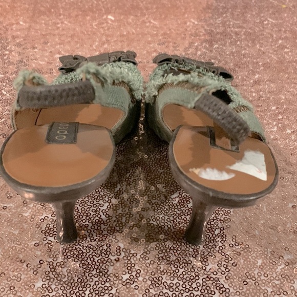 Apepazza Italian Made Sling Back Kitten Heel Pumps - Size 6.5 - Picture 6 of 9